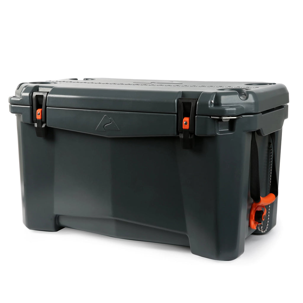 Gray 52 Quart Hard Sided Chest Cooler U745