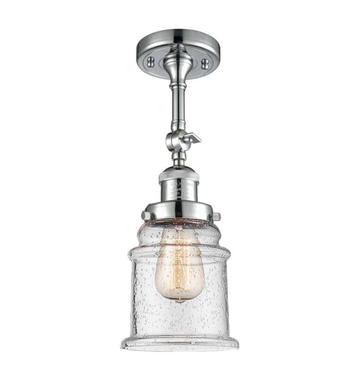 1 Light Semi Flush Mount V500