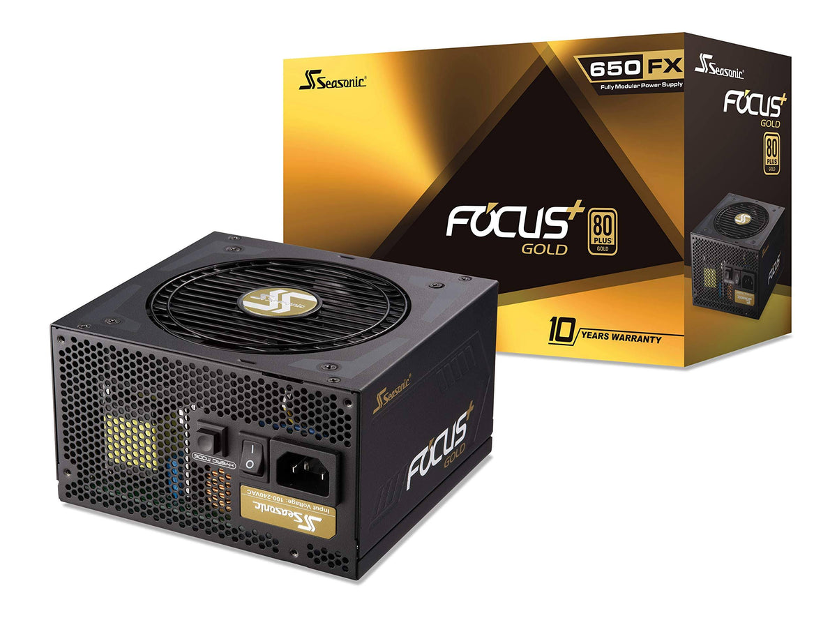 650W 80 Plus Gold ATX Modular Power Supply S3667