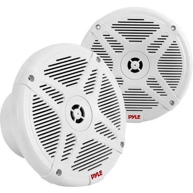 White 2-Way Marine Speakers - Pair - Wireless Z2618