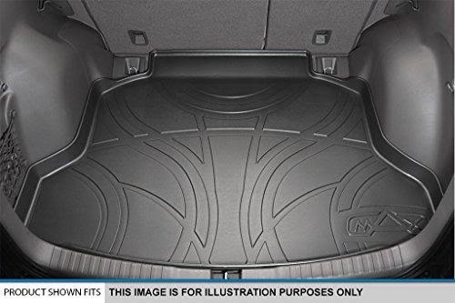 Black 3 Row Floor Mats and Cargo Liner for Honda Pilot C4805