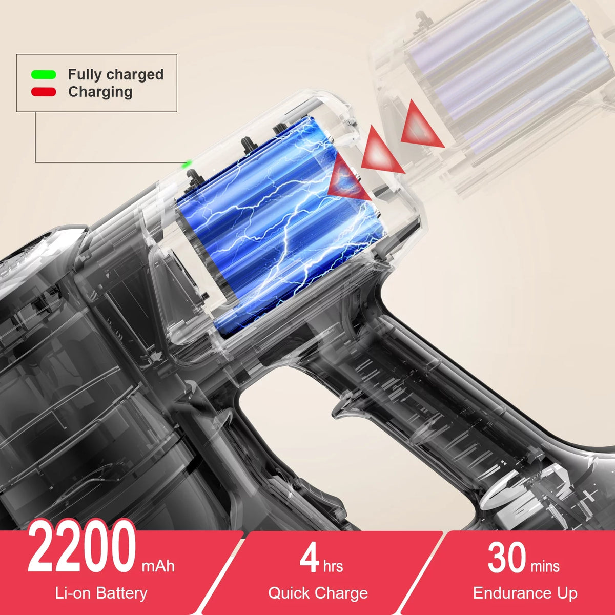 Cordless Stick Vacuum Cleaner H207357