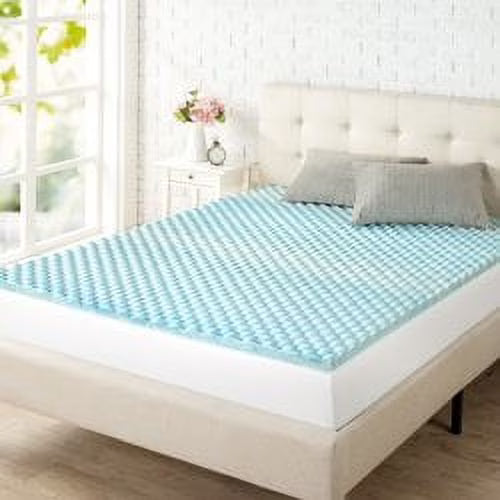 Queen Gel Memory Foam Mattress Topper C222790