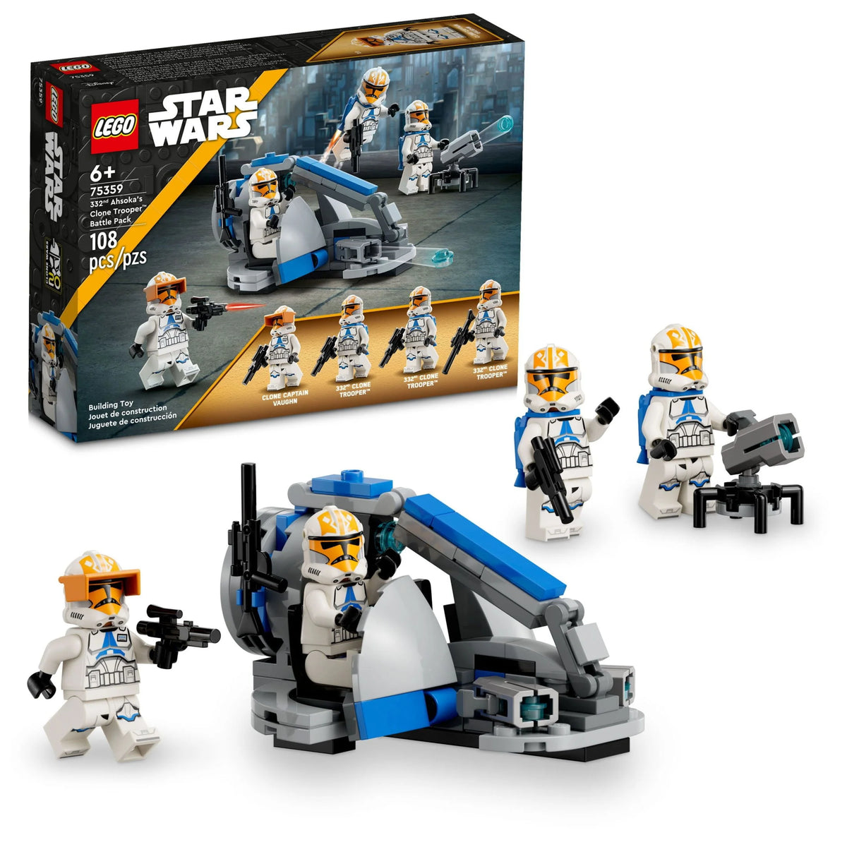 4 Figure Star Wars Building Toy Set R7580