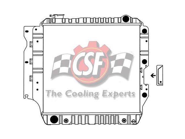 Radiator for Jeep Wrangler Y70233