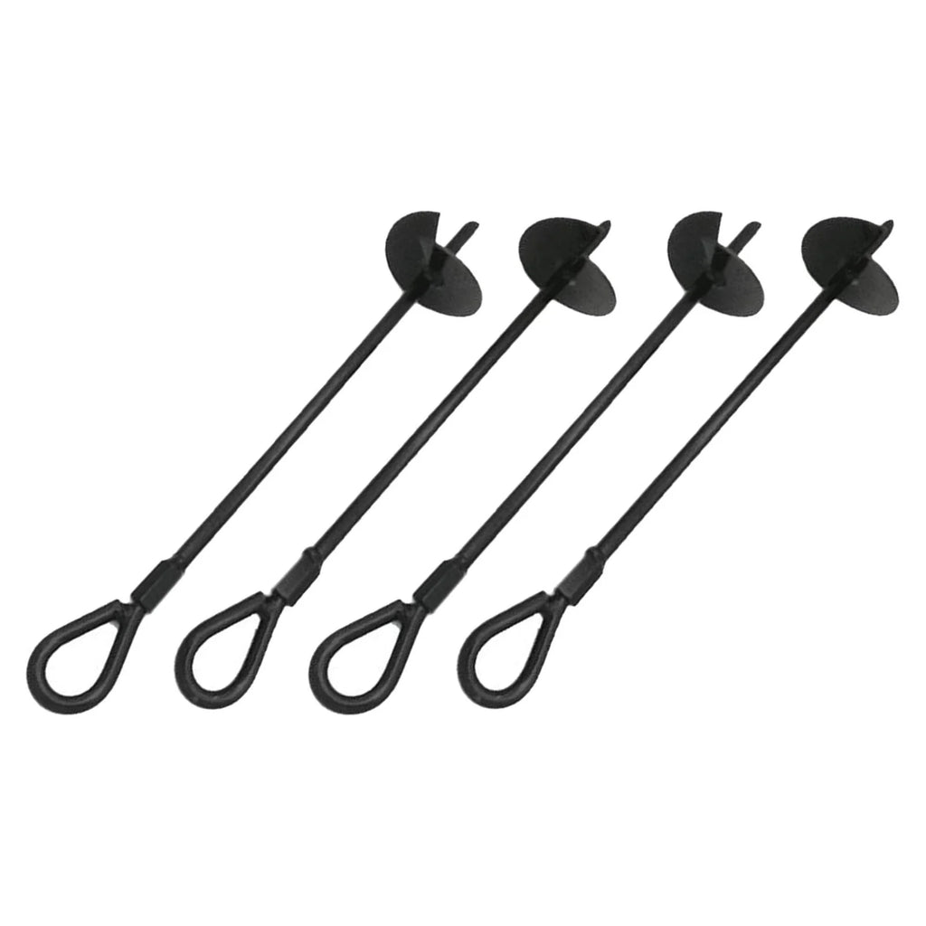 4pcs Heavy Duty Ground Anchors for Camping Tents L175