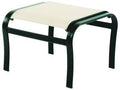 Sling Cast Aluminum Patio Ottoman J5085