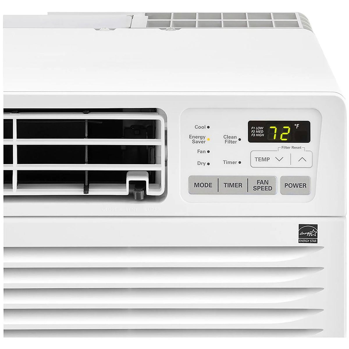 10,000 BTU 230-Volt Through-the-Wall Air Conditioner with Heater, White Q433