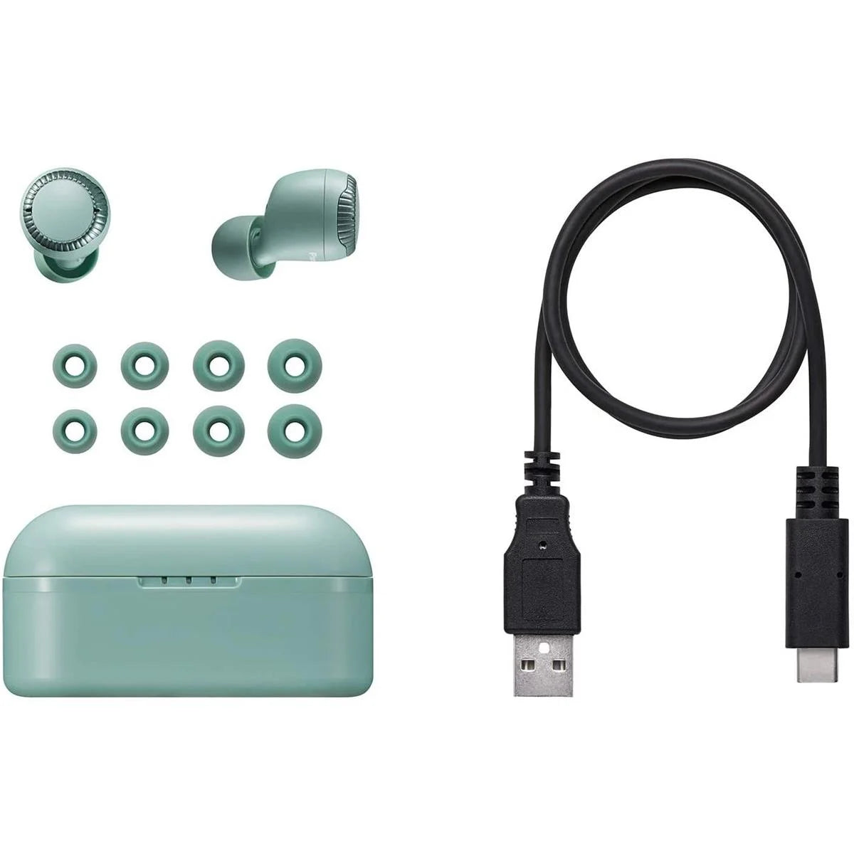 Green True Wireless Bluetooth Earphones M59985