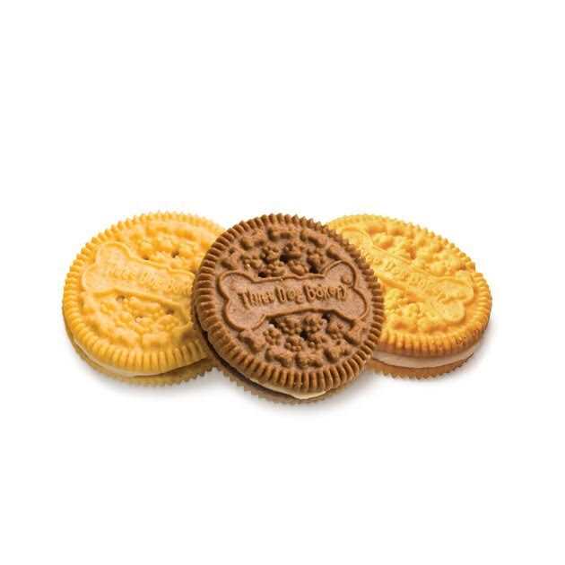 Sandwich Cookies Dog Treats with No Artificial Flavors M20772