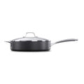 Grey 5 Quart Nonstick Saute Pan with Cover H816