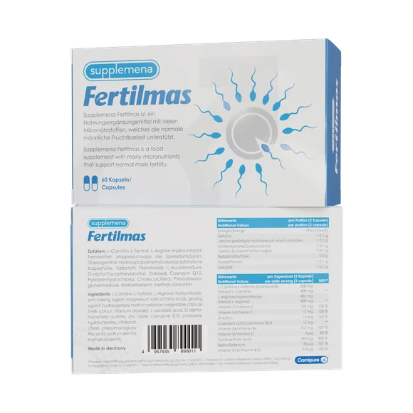 60 Capsules Male Fertility Supplement L143