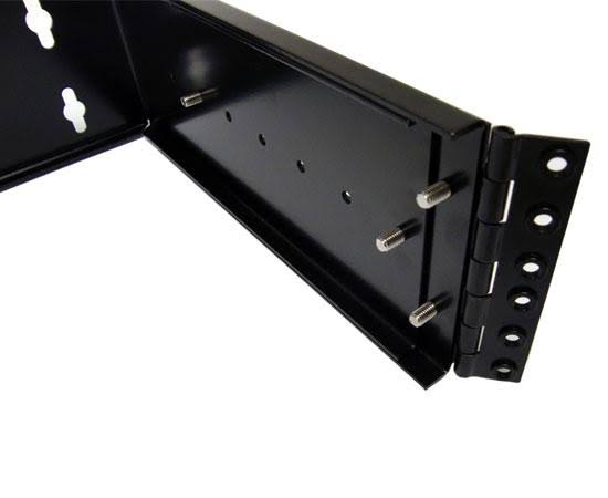 Swing-Out Wall Mount Network Rack, Adjustable Depth 4U T24507