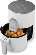 White 4qt Air Fryer with 8 Preset Cooking Modes A70741