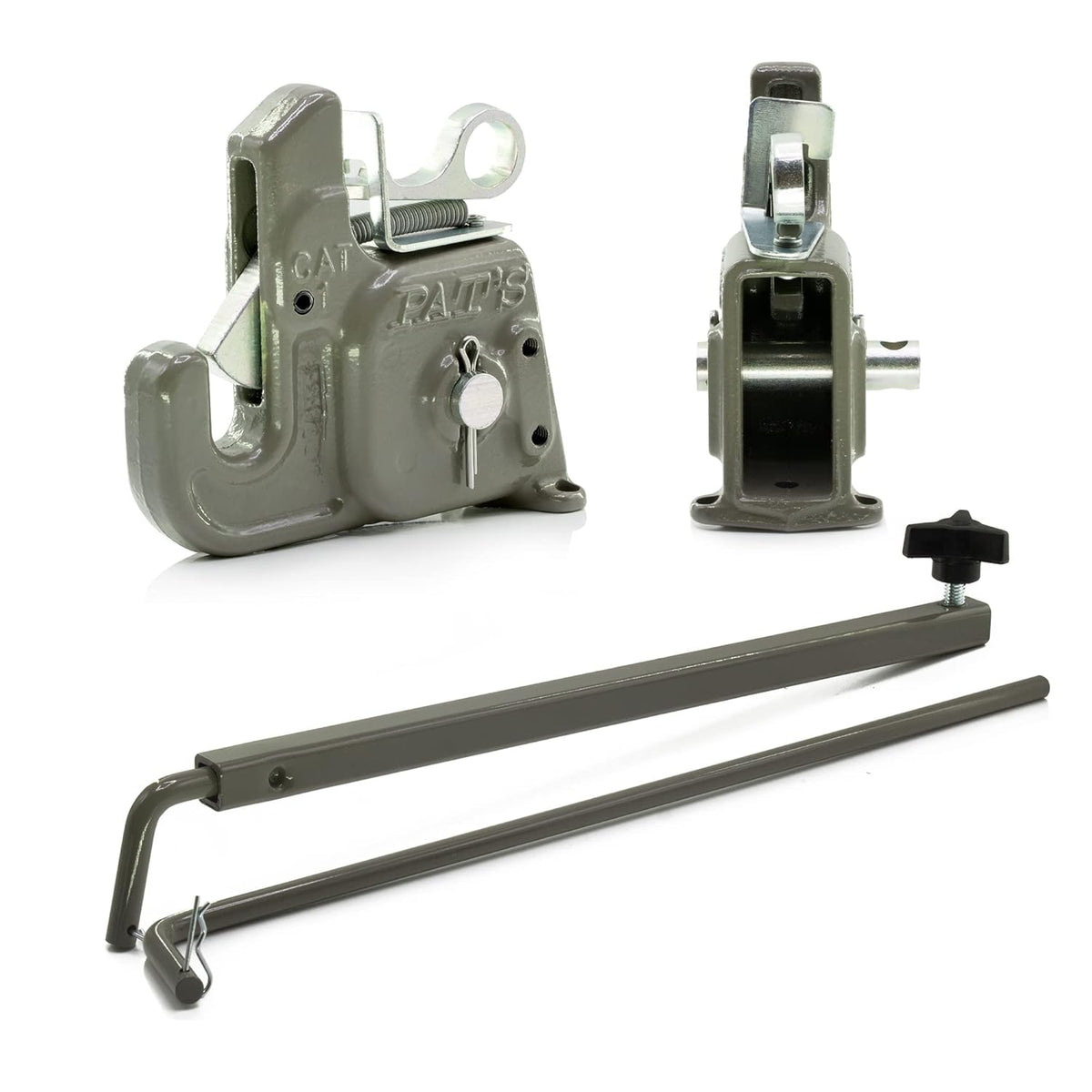 Quick Hitch System with Stabilizer Bar and 4 Pair of Lynch Pin Washers R696