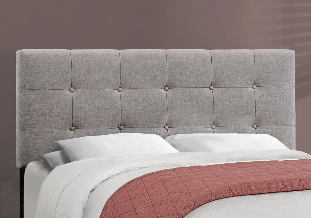 Charcoal Gray Queen Size Bed Frame L58521