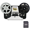 Black 8mm Super8 Roll Film Scanner with 2.4 inch LCD I16671