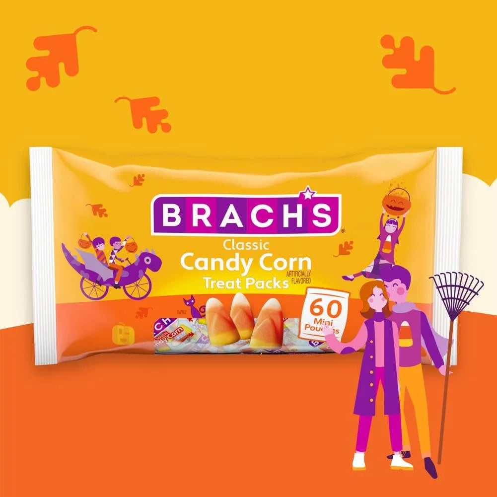 60 Mini Pouches Classic Candy Corn F4025