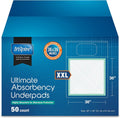 Extra Large Super Absorbent Disposable Bed Pads 36" X 36" Pack of 50 K964083