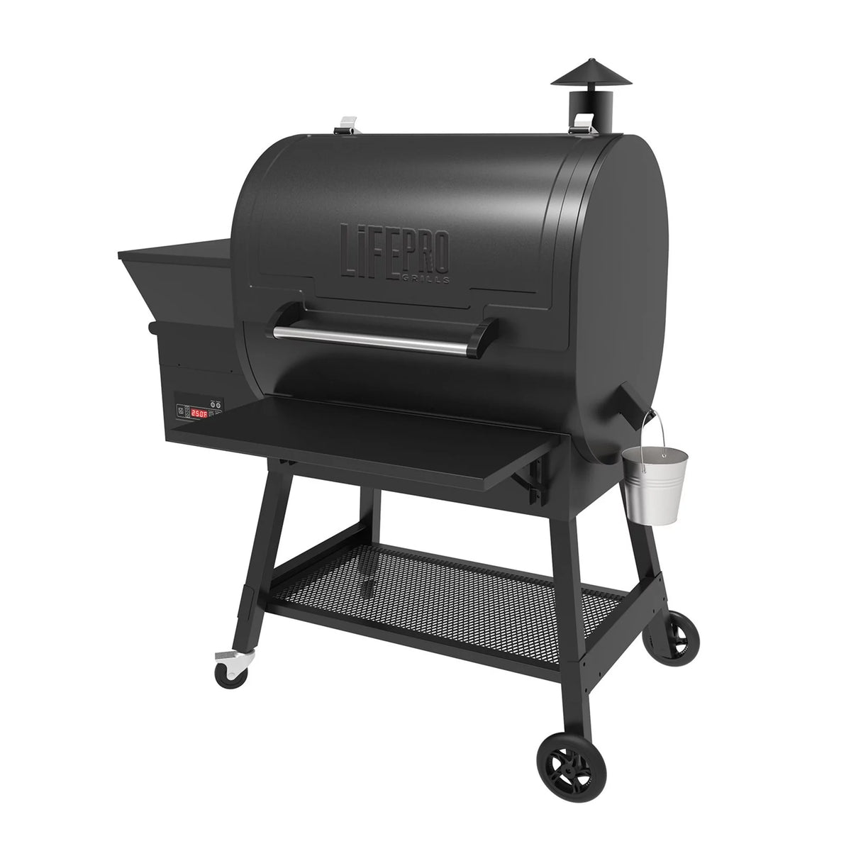 1500 Square Inch Wood Pellet Smoker Grill with Digital Control N901705