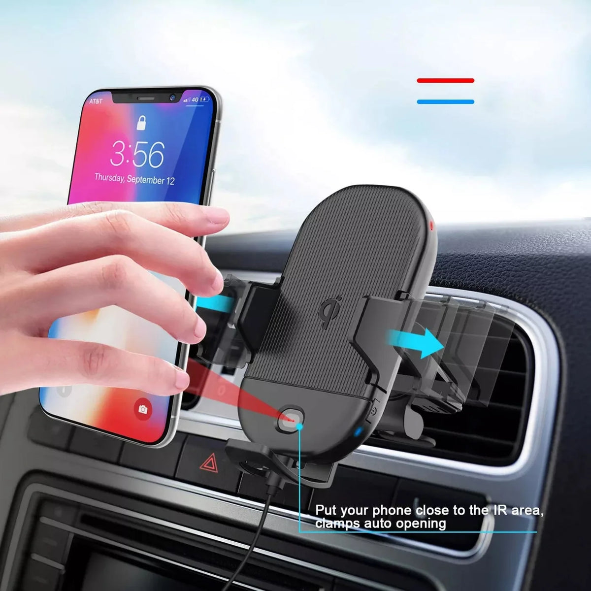 Wireless Charger Car Mount for Celero 5G Plus (2024) P533