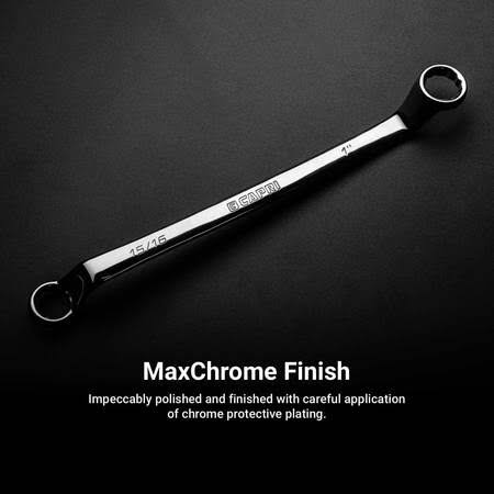 7-Piece SAE Double Box End Wrench Set with Tray P60177