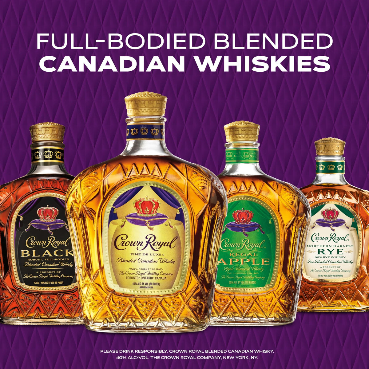 Blended Canadian Whisky 750 mL 40% ABV E2545