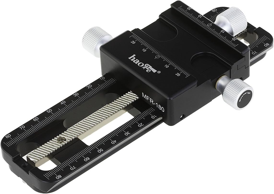 Macro Focusing Rail with Arca Swiss Type Quick Release Clamp U3783
