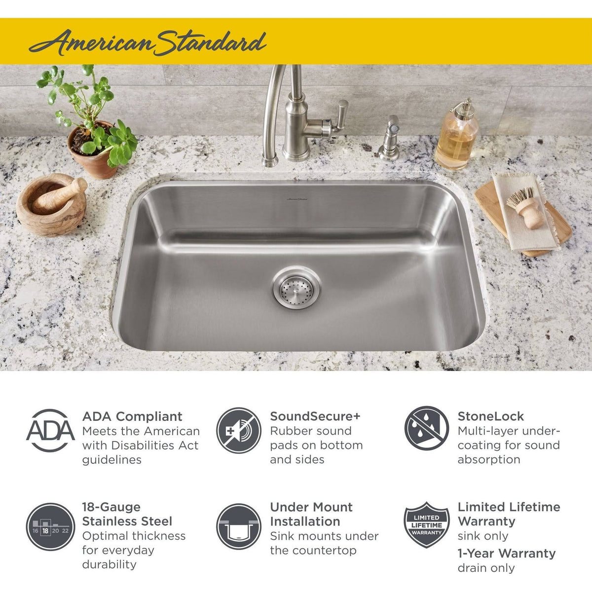 Stainless Steel Kitchen Sink H197083