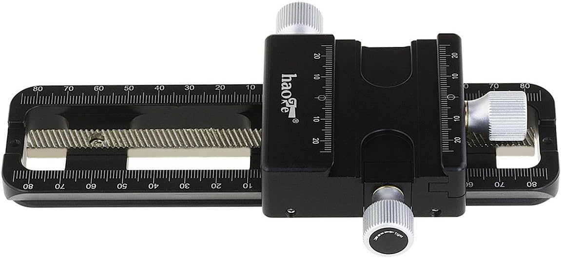 Macro Focusing Rail with Arca Swiss Type Quick Release Clamp U3783
