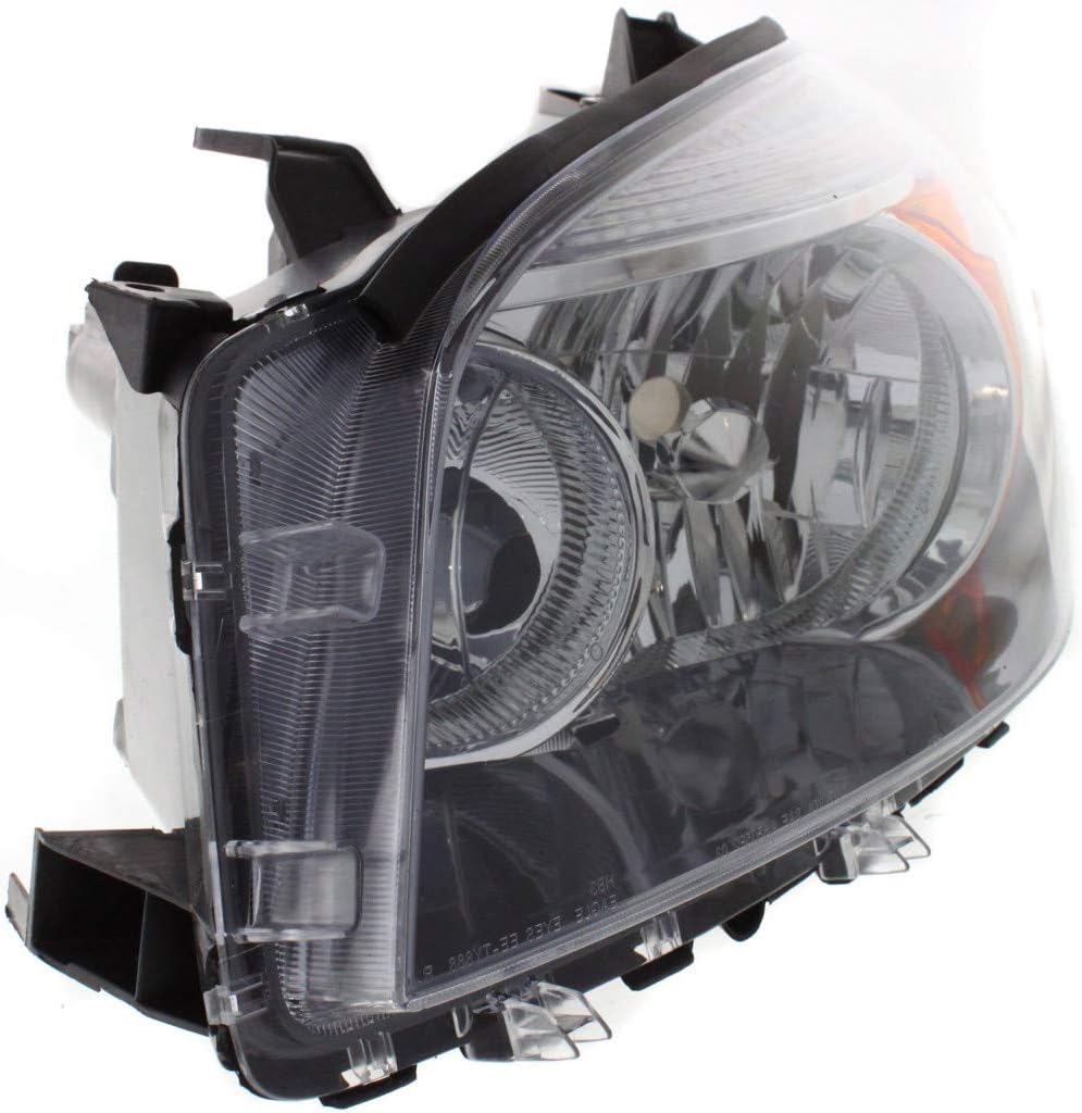 Black Bezel Headlight Assembly Pair X8210