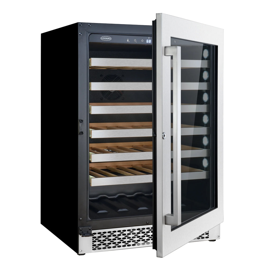 5 Piece Kitchen Appliance Package with Dual Fuel Range, Island Range Hood, Built-in Dishwasher, French Door Refrigerator & 48 Bottle Wine Refrigerator K1470