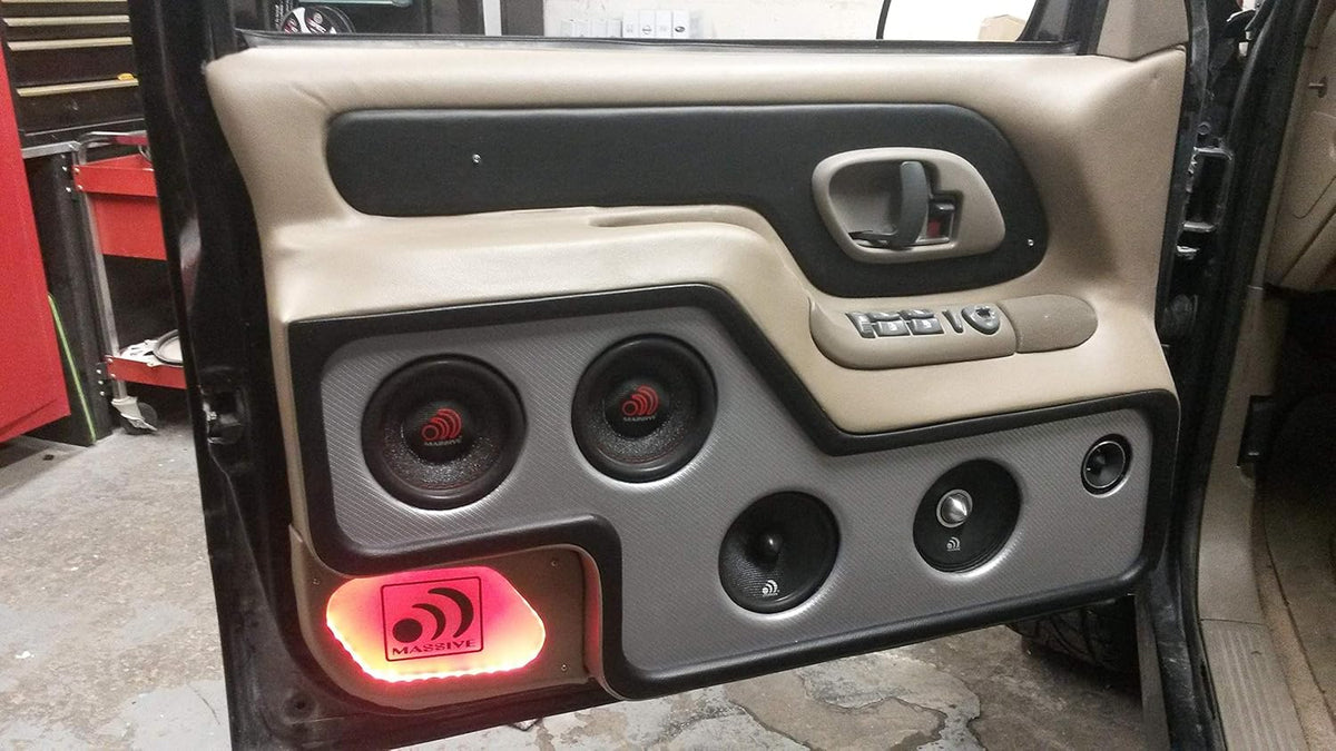 8 Inch Car Audio Subwoofer, 500 Watt RMS, Dual 4 Ohm W792