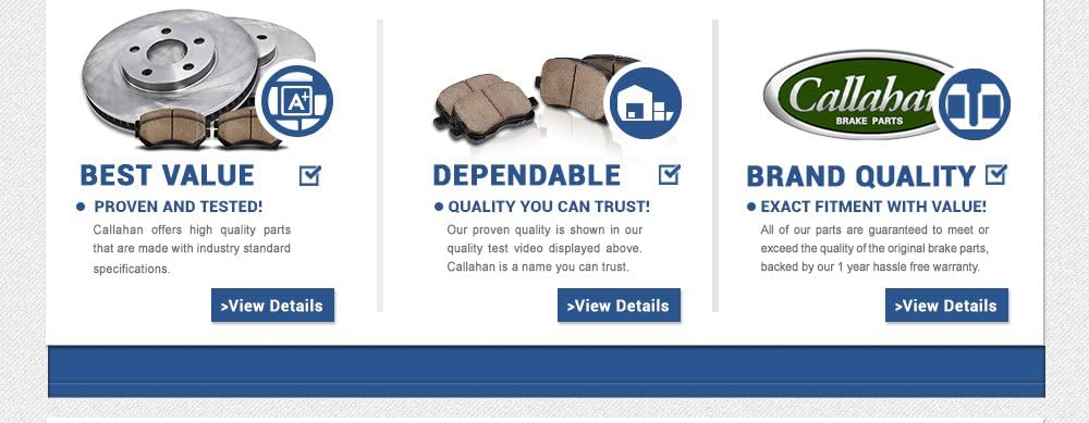 8 Ceramic Brake Pads with Hardware P296