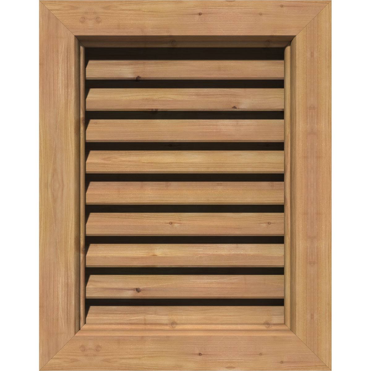 Vertical Gable Vent Unfinished Functional A671161
