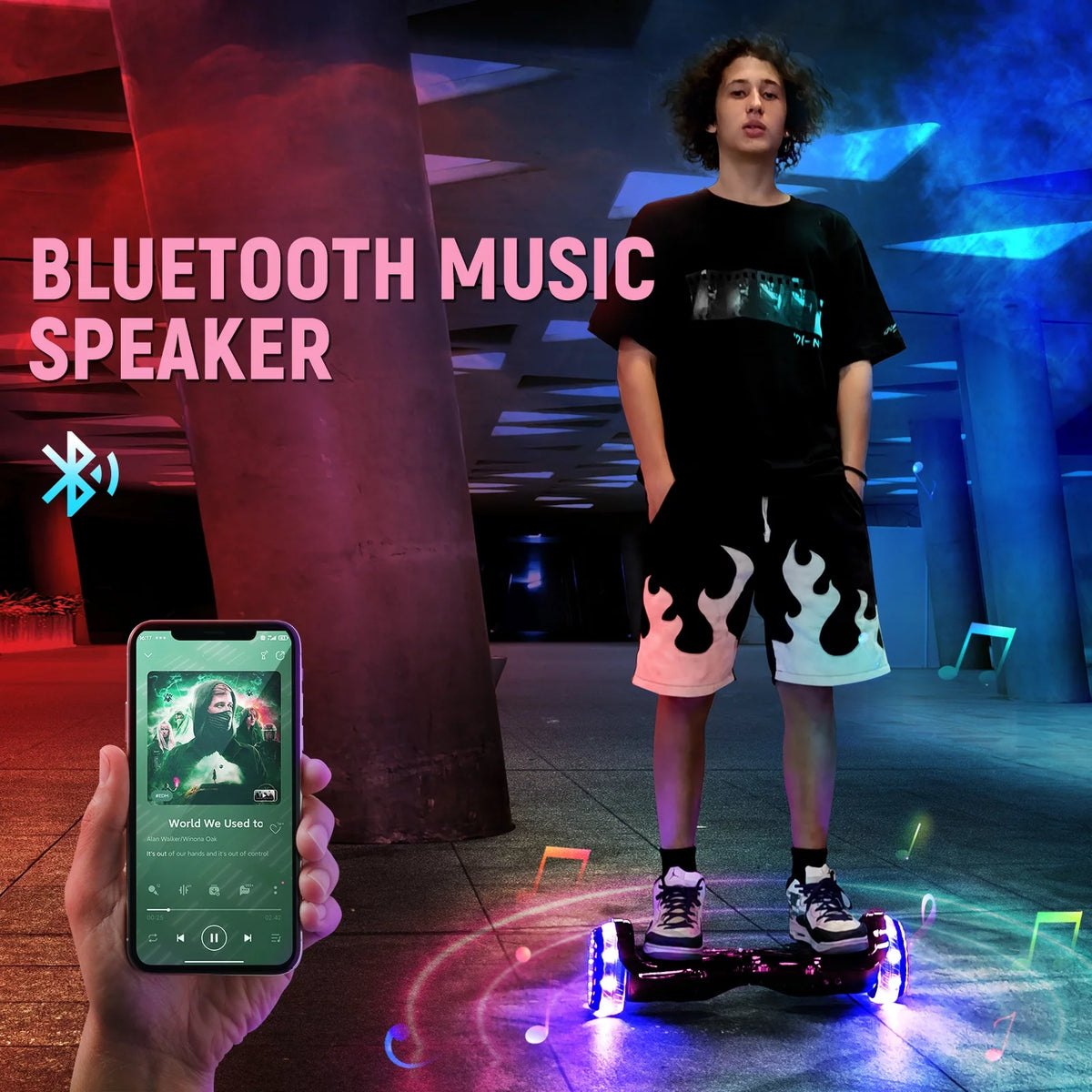 6.5" Pink Self Balancing Hoverboard N745
