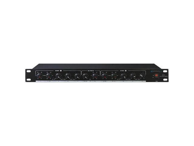 3 Way Crossover with Subwoofer Output Black L899