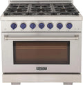36 5.2 cu. ft. Natural Gas Range in Stainless Steel U592405
