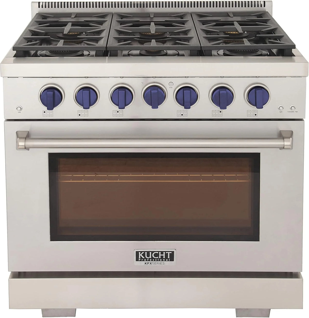 36 5.2 cu. ft. Natural Gas Range in Stainless Steel U592405