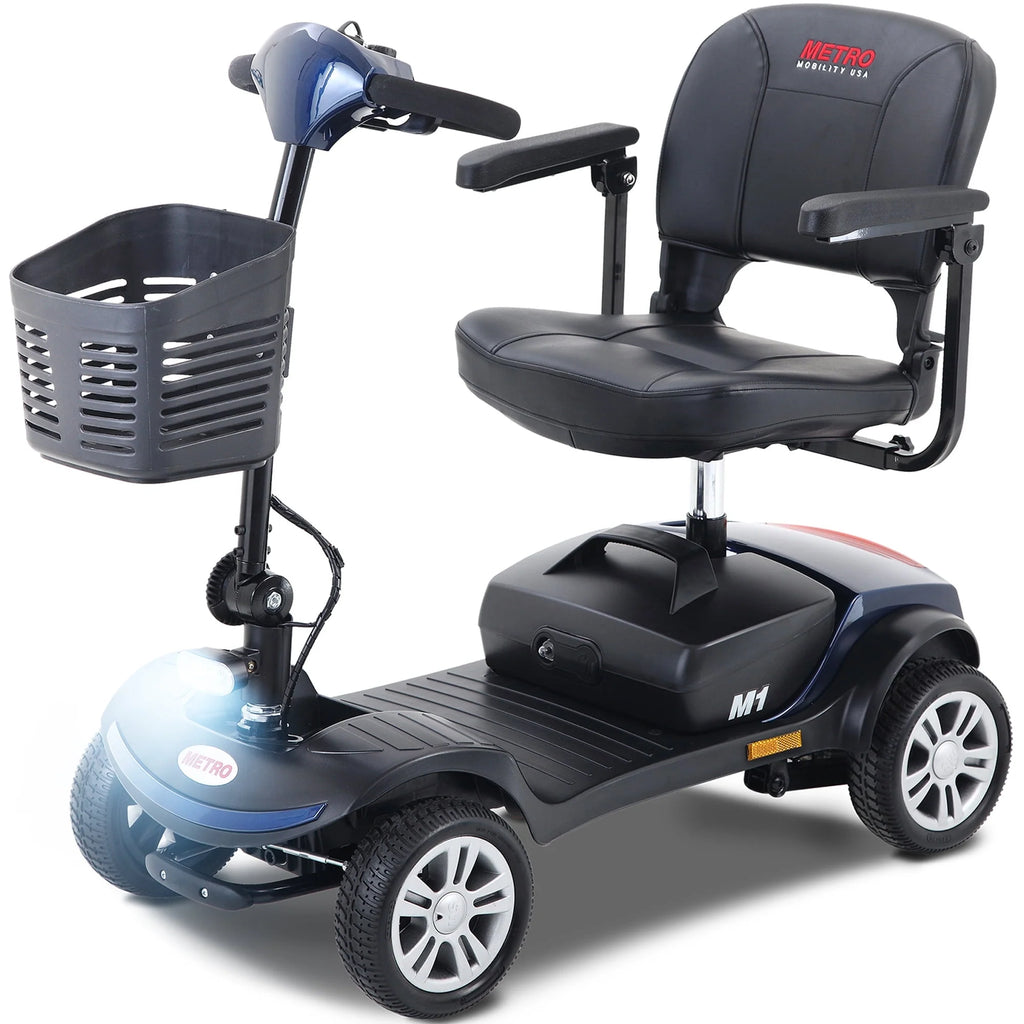Blue 4 Wheel Mobility Scooter M464