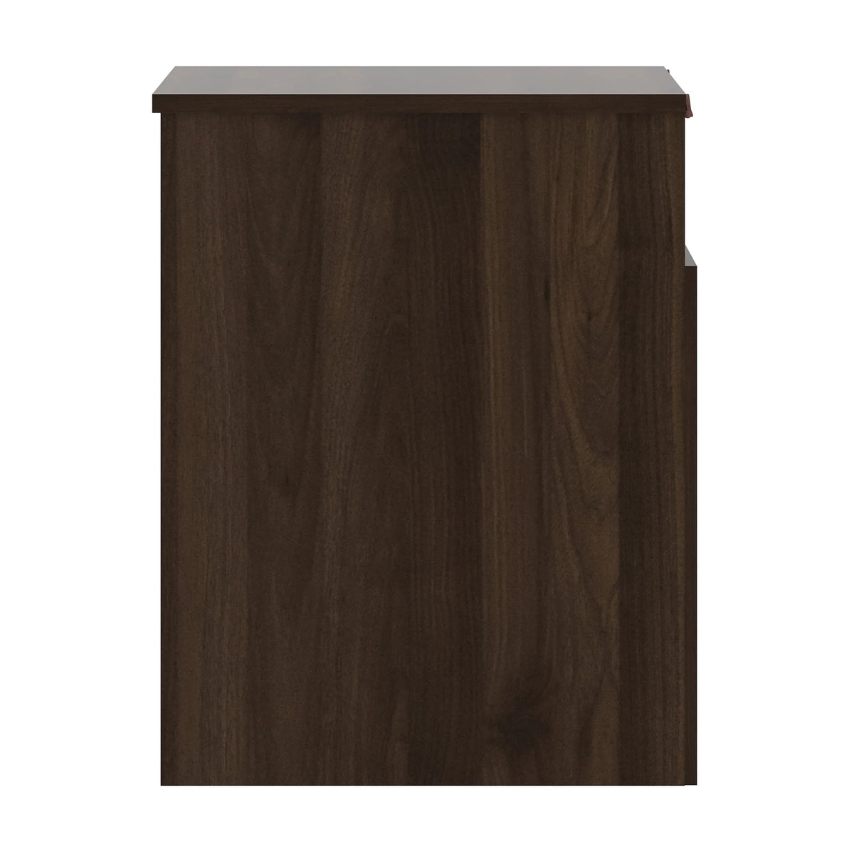 Dark Walnut Open Shelf Nightstand O39356