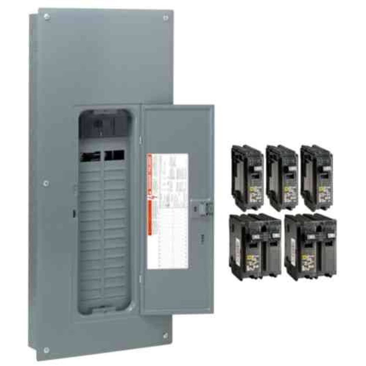 200 Amp 30-Space 60-Circuit Indoor Main Breaker Load Center with Cover N35053