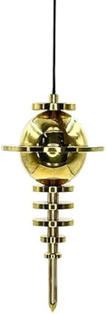 Gold Chakra Steel Copper Pendulum C43007