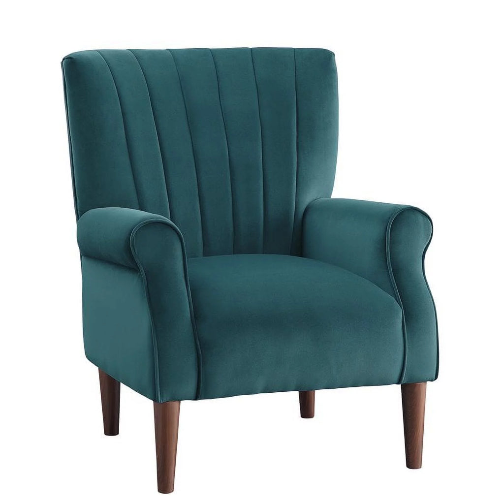 Teal Velvet Accent Chair T357400