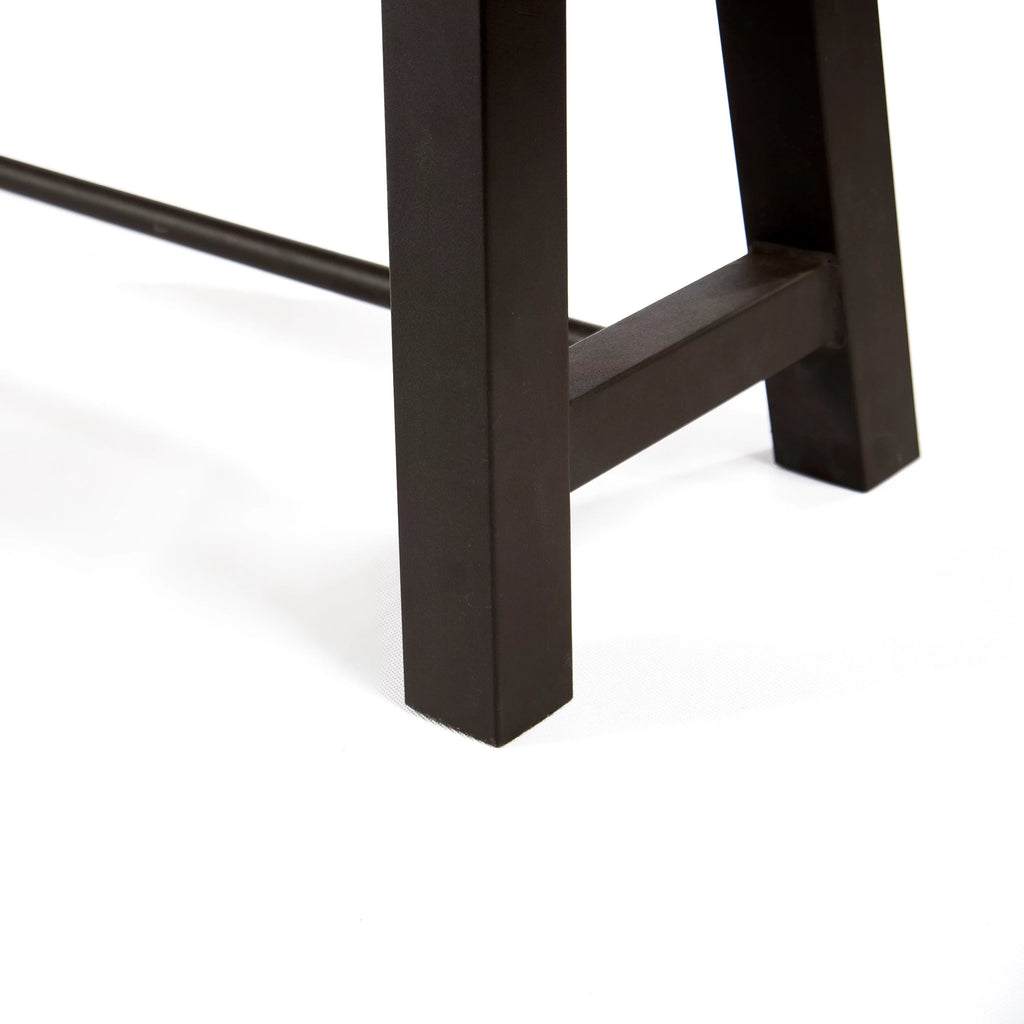 Acacia Wood Outdoor Dining Benches Set of 2 P643180