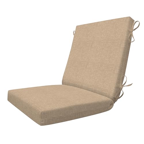 Outdoor Dining Chair Cushion 20 x 41 Navy A878