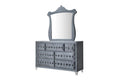 Gray Velvet Mirror R131