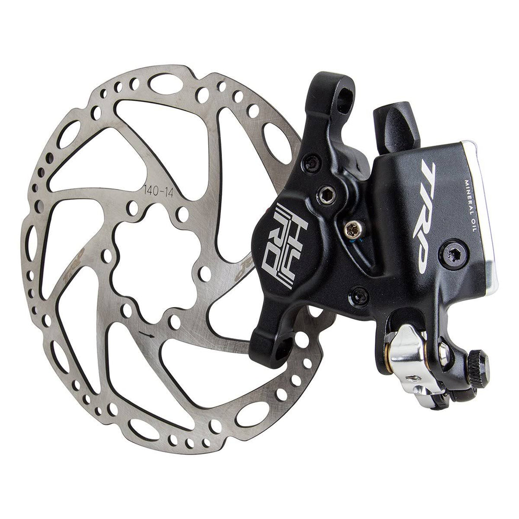 Cable-Actuated Hydraulic Disc Brake Black 140 mm W426