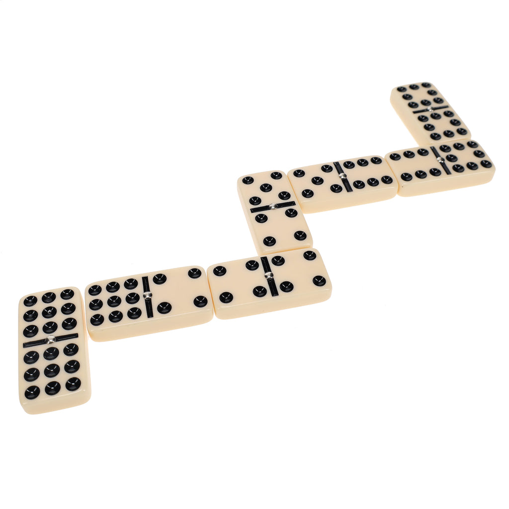 Double Nine Dominoes Ivory Tiles T327