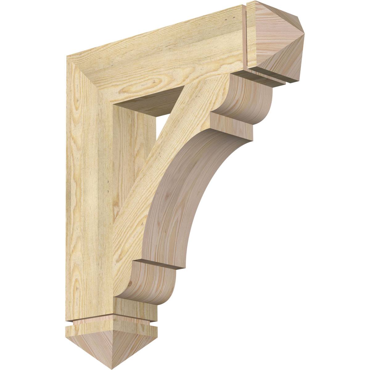 Douglas Fir Rough Sawn Bracket E749